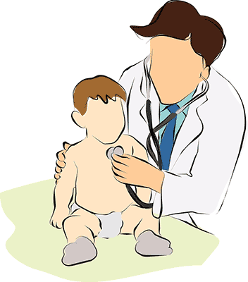 when to refer pediatric patient doctor illustration